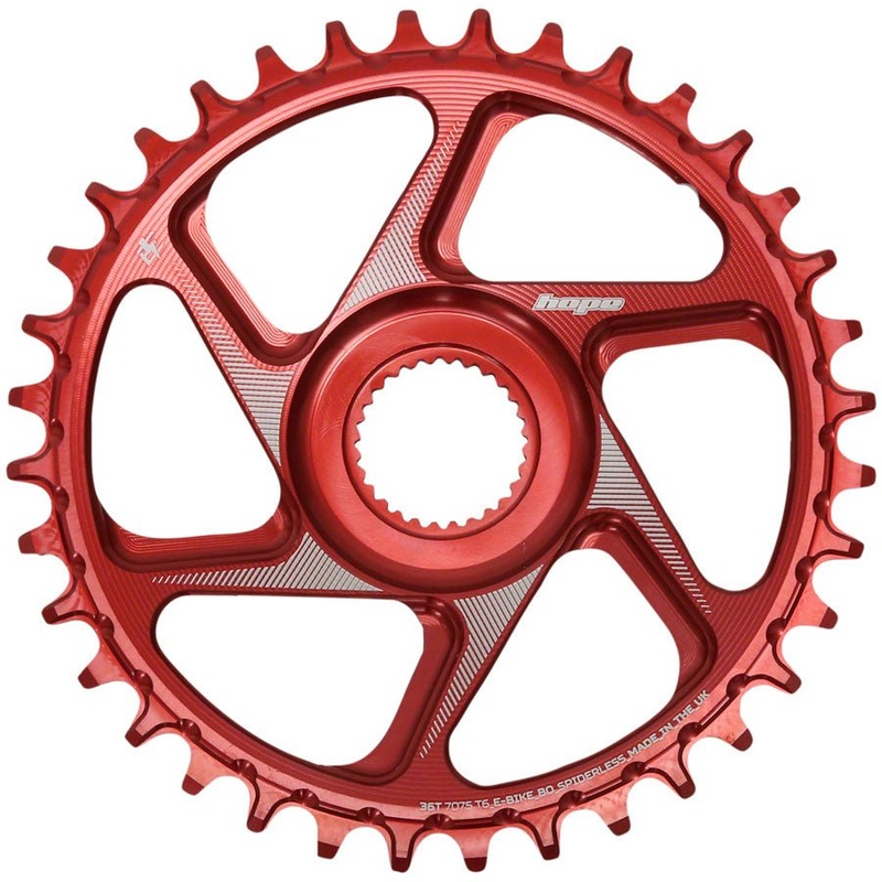Hope Bosch Gen 4 eBike Chainring – 36t Red