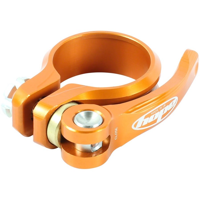 Hope Seat Seatpost Clamp – 31.8mm Orange QR