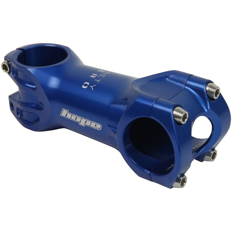 Hope XC Stem – 90mm 31.8 Clamp +/-0 1 1/8″ Blue