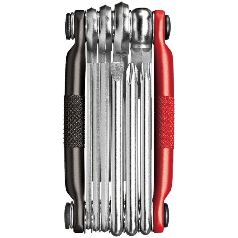 Crank Brothers Multi 10 Tool – Black/Red