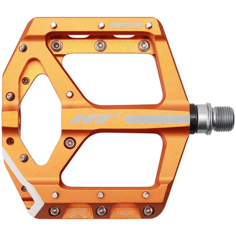 HT Components ANS10 Pedals – Platform Aluminum 9/16″ Orange