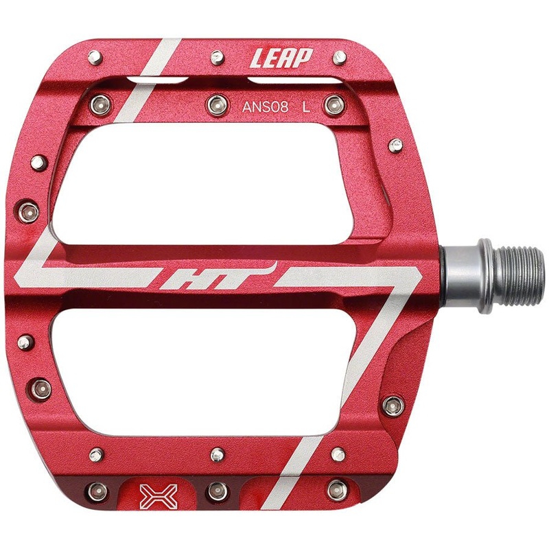 HT Components Leap ANS08 Pedals – Platform Aluminum 9/16″ Red