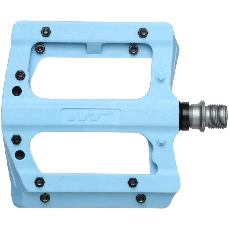 HT Components PA12A Pedals – Platform Composite 9/16″ Sky Blue