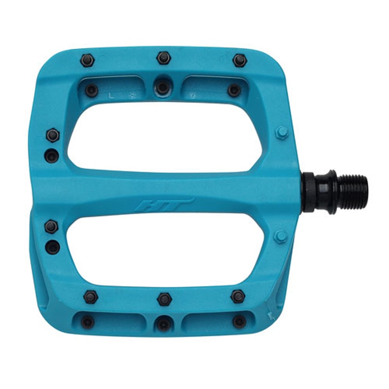 HT Pedals PA03A Platform Pedals CrMo – Turquoise