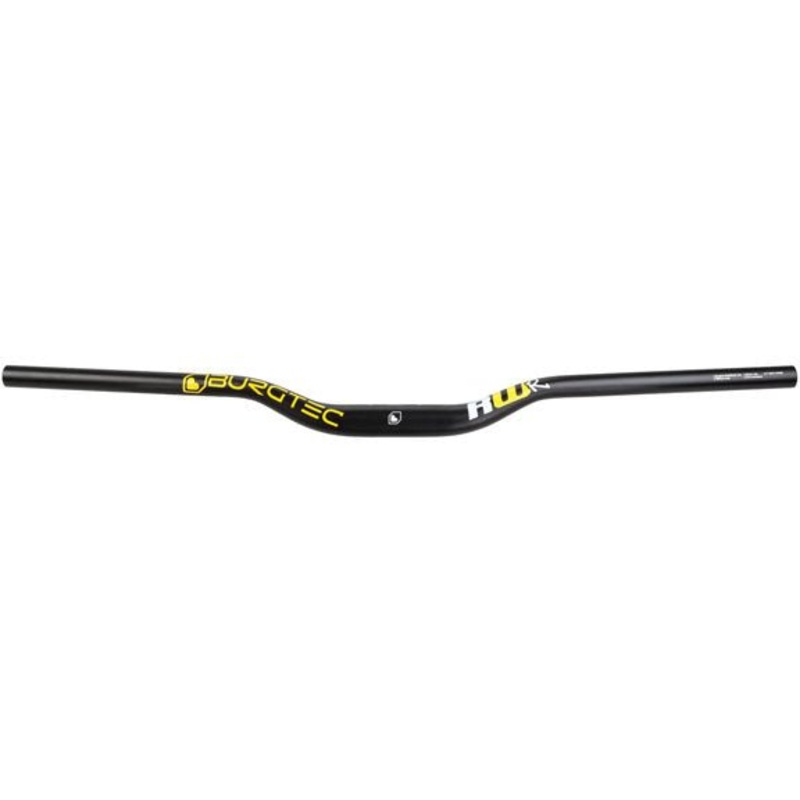 Burgtec Ride Wide Enduro Riser Bar – 35mm Diameter – 15mm Rise – 800mm Wide – Black