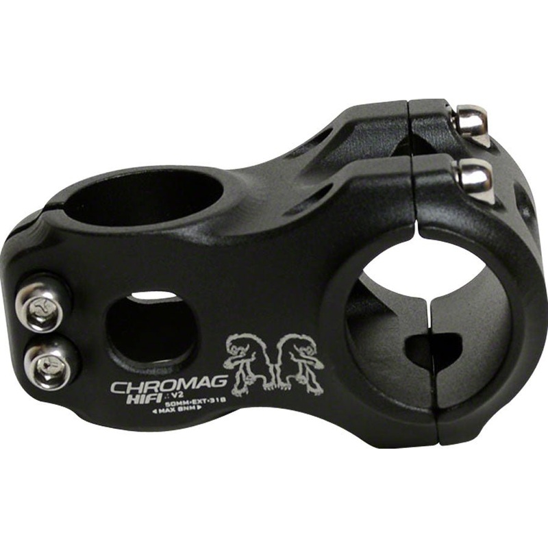 Chromag HiFi Stem – 50mm 31.8 Clamp +/-0 1 1/8″ Alloy Black