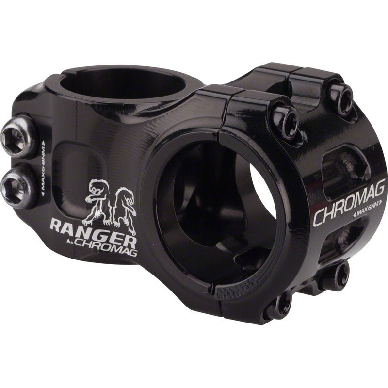 Chromag Ranger V2 Stem – 31mm 31.8 Clamp +/-0 1 1/8″ Alloy Black