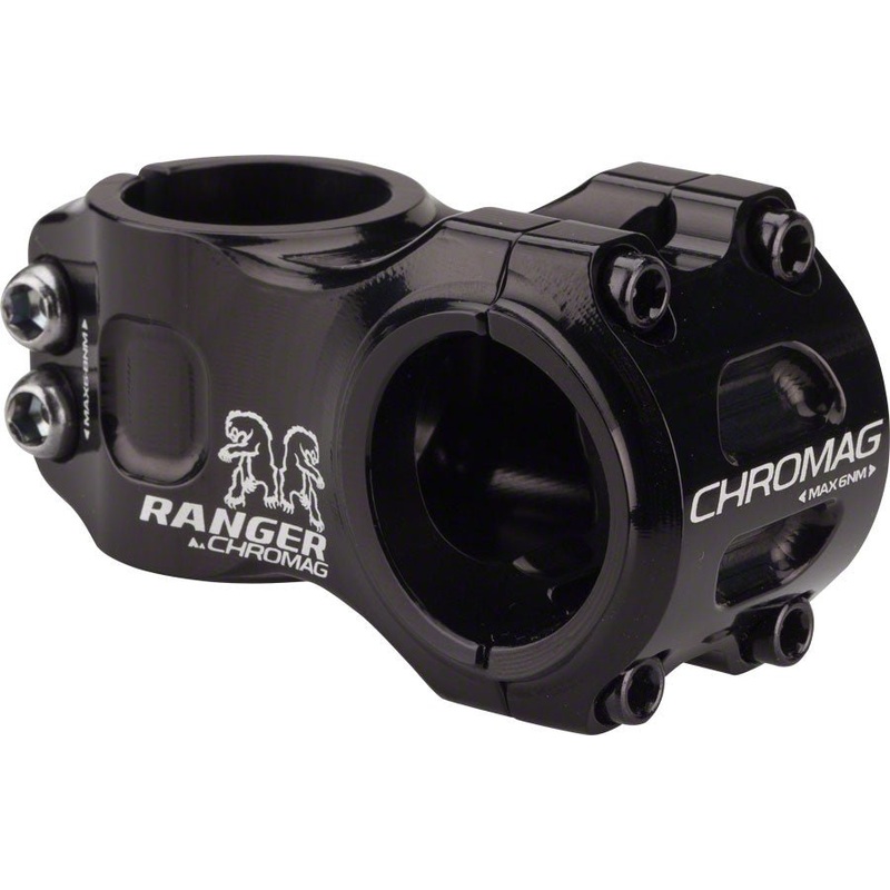 Chromag Ranger V2 Stem – 50mm 31.8 Clamp +/-0 1 1/8″ Alloy Black