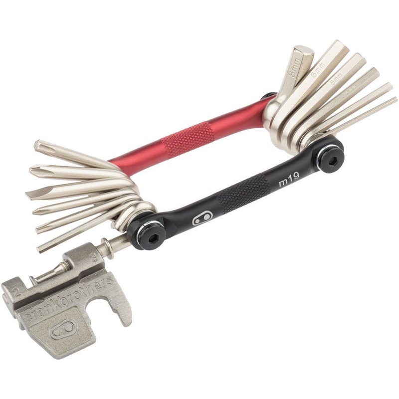 Crank Brothers Multi 19 Tool – Black/Red