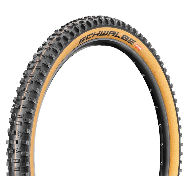 Schwalbe Hans Dampf Tire – 27.5 x 2.6 – Super Trail E25 – Addix Soft – Tanwall