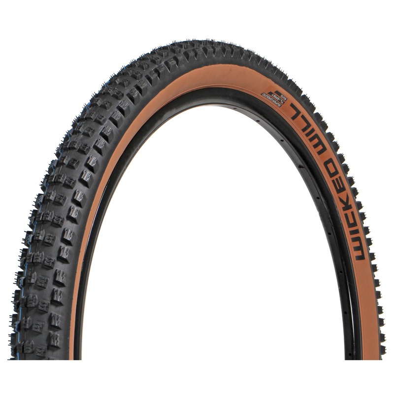 Schwalbe Wicked Will Tire – 29×2.4″ – Super Ground E50 – Addix SpeedGrip – Black/Tanwall