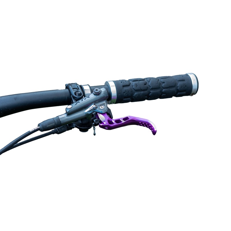 OAK Components SH Brake Lever Blade 2 Piece Kit – Shimano – Purple