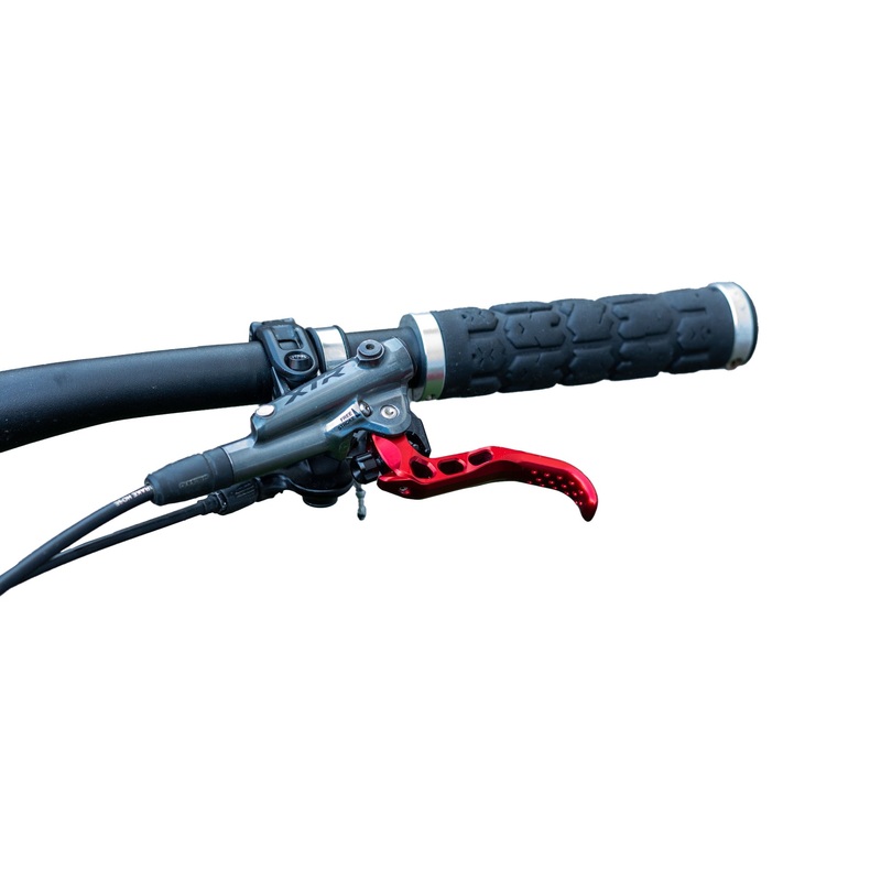 OAK Components SH Brake Lever Blade 2 Piece Kit – Shimano – Red