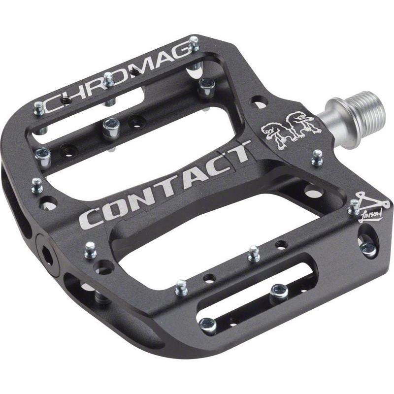 Chromag Contact Pedals – Platform Aluminum 9/16″ Black