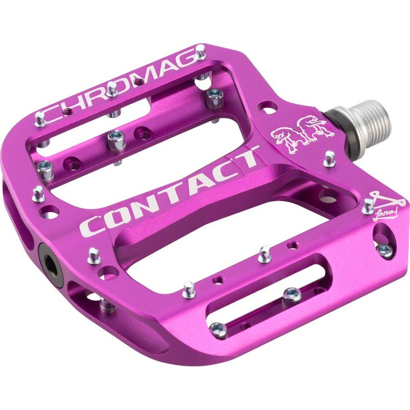 Chromag Contact Pedals – Platform Aluminum 9/16″ Purple