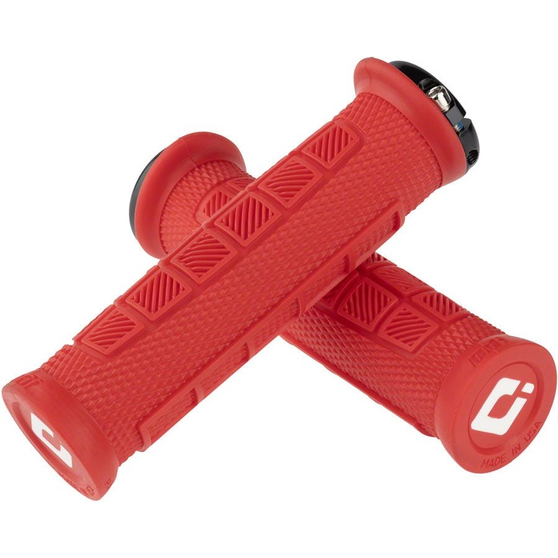 ODI Elite Pro Grips – Burnt Red & Black