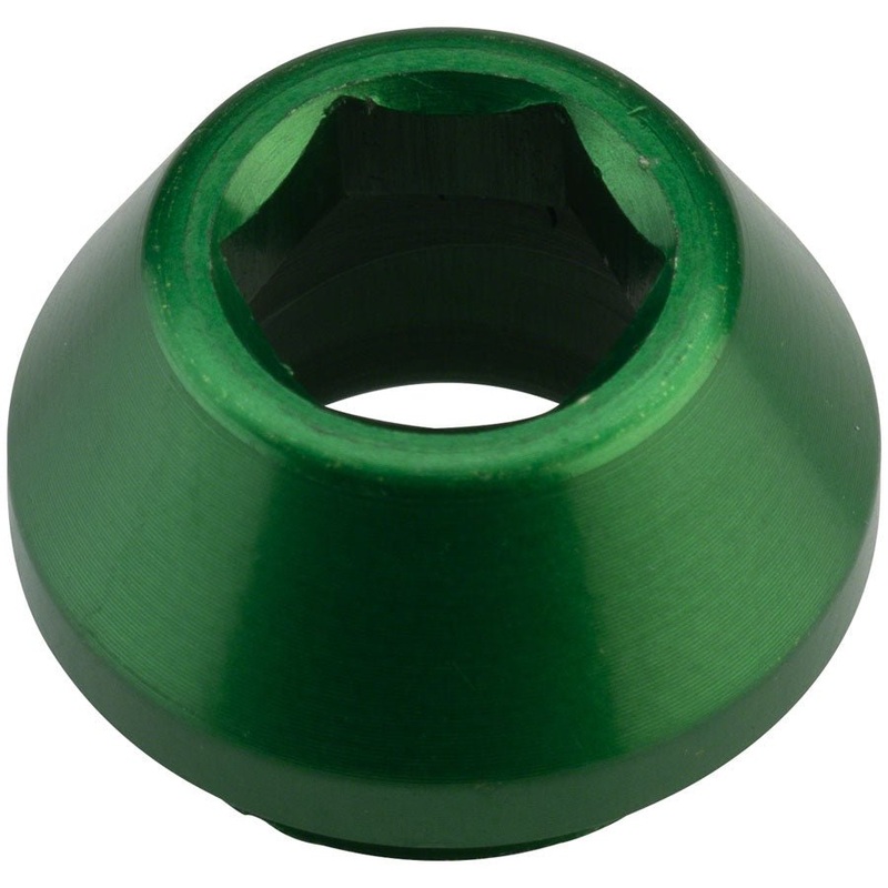 Wolf Tooth 12mm Rear Thru Axle Axle Cap – Green