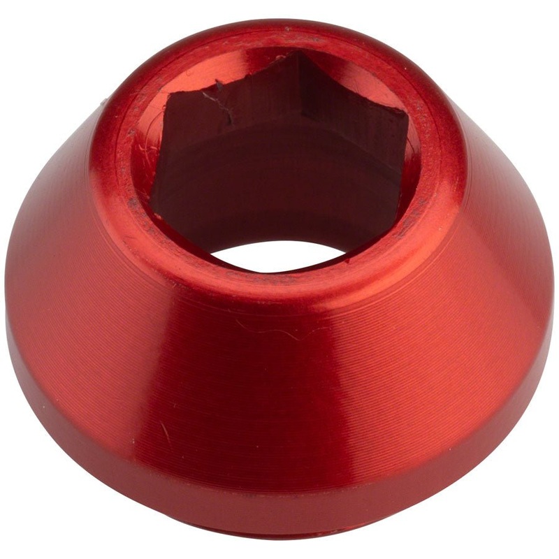 Wolf Tooth 12mm Rear Thru Axle Axle Cap – Red