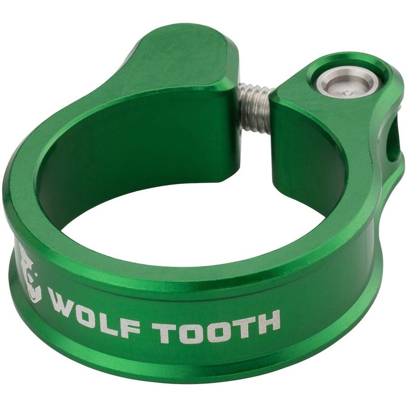 Wolf Tooth Seatpost Clamp 31.8mm Green