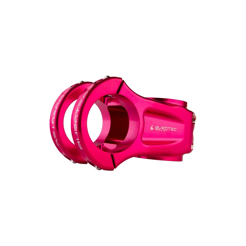 Burgtec Enduro MK3 Stem – 35mm Clamp – 50mm Length – Toxic Barbie Pink
