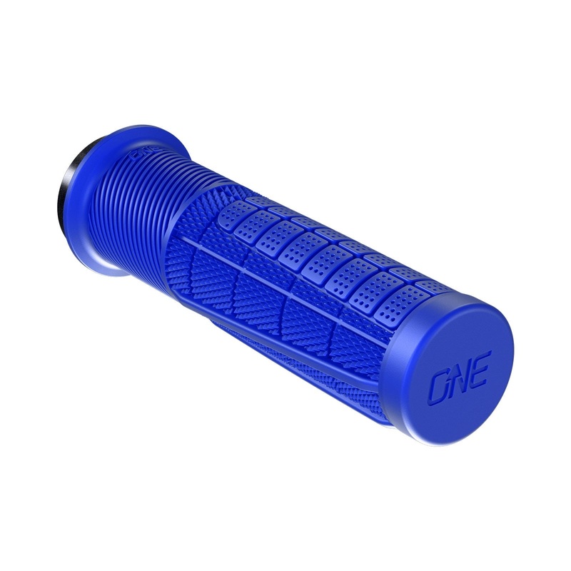 OneUp Components Thick Lock-On Grips – Blue