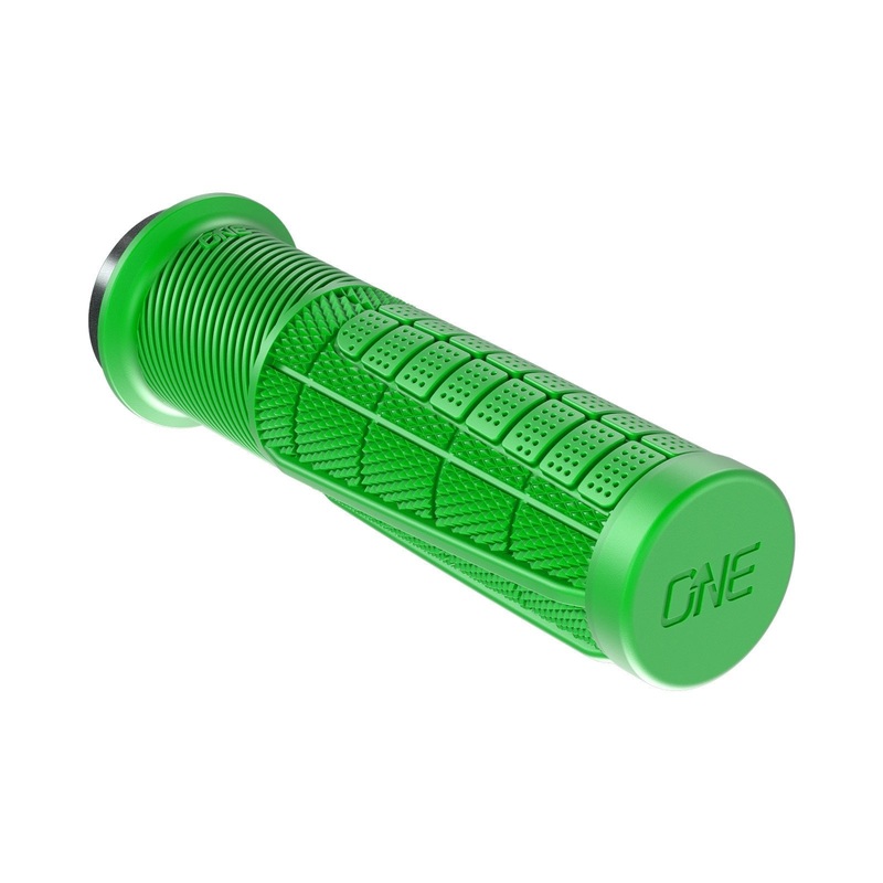 OneUp Components Thick Lock-On Grips – Green