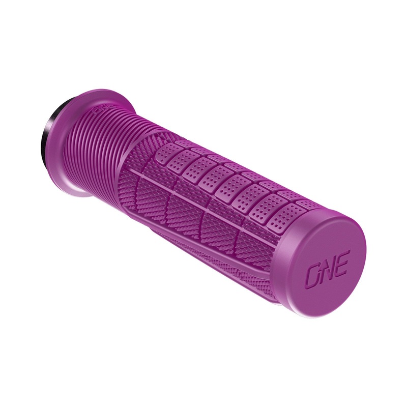OneUp Components Thick Lock-On Grips – Purple