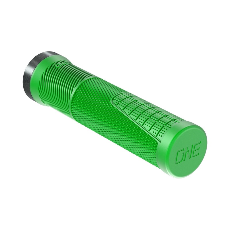 OneUp Components Thin Lock-On Grips – Green
