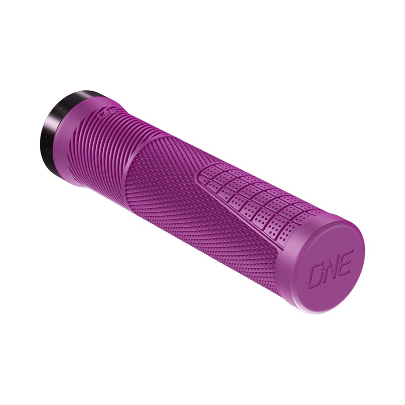 OneUp Components Thin Lock-On Grips – Purple