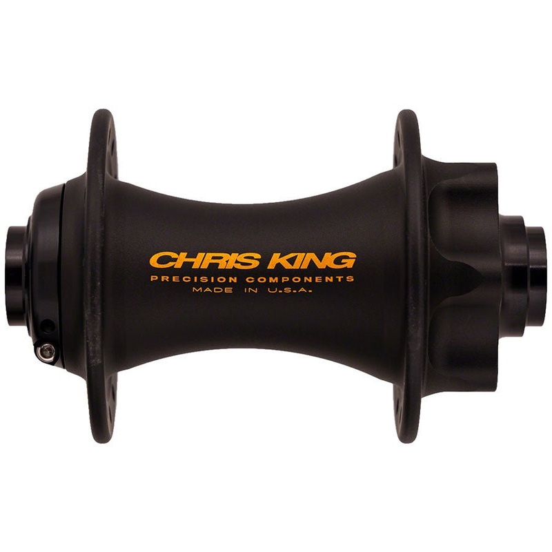Chris King Boost Front Hub – 15×110 – 6-Bolt – Black/Gold – 32H