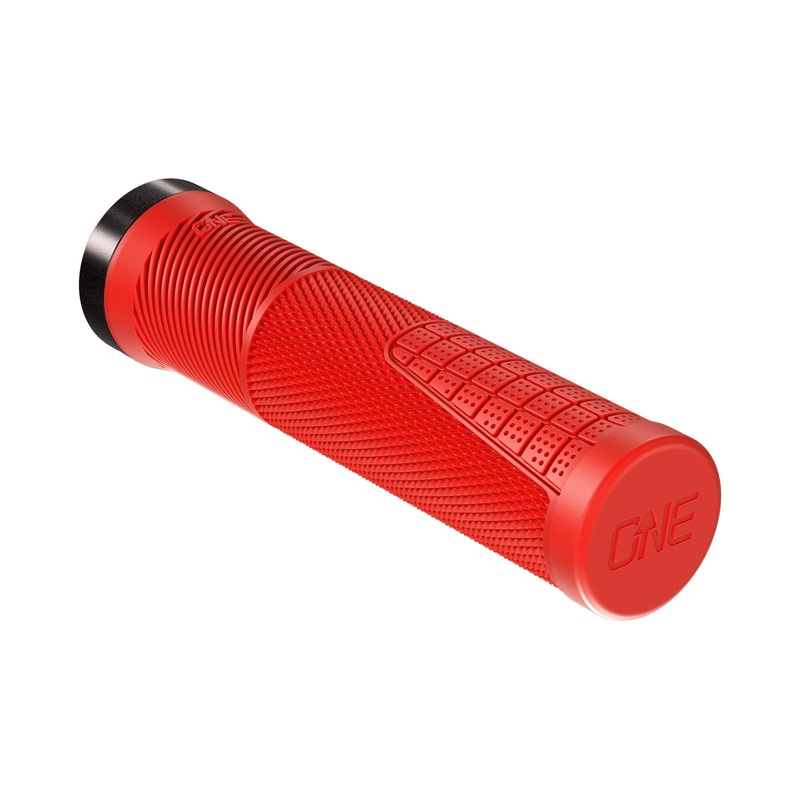 OneUp Components Thin Lock-On Grips – Red