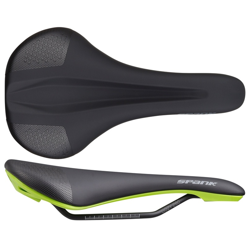 Spank Oozy 280 Saddle Black/Green