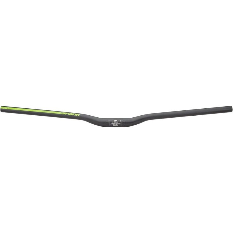 Spank Spoon 800 Handlebar – 31.8 x 800mm 20mm Rise Black/Green