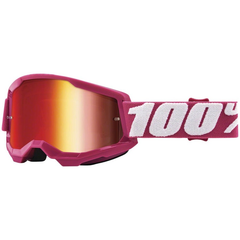 100% Strata 2 Goggles – Fletcher/Red Mirror