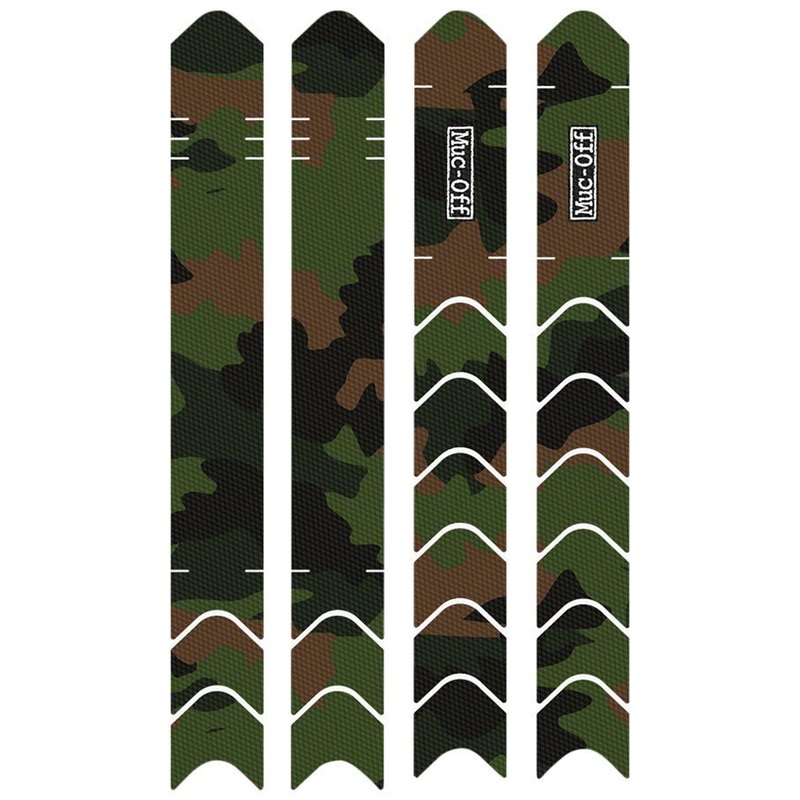 Muc-Off Chainstay/Seatstay Protection Kit – 20-Piece Kit – Camo