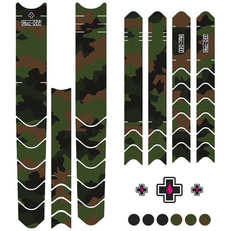 Muc-Off DH/Enduro/Trail Frame Protection Kit – 45-Piece Kit – Camo