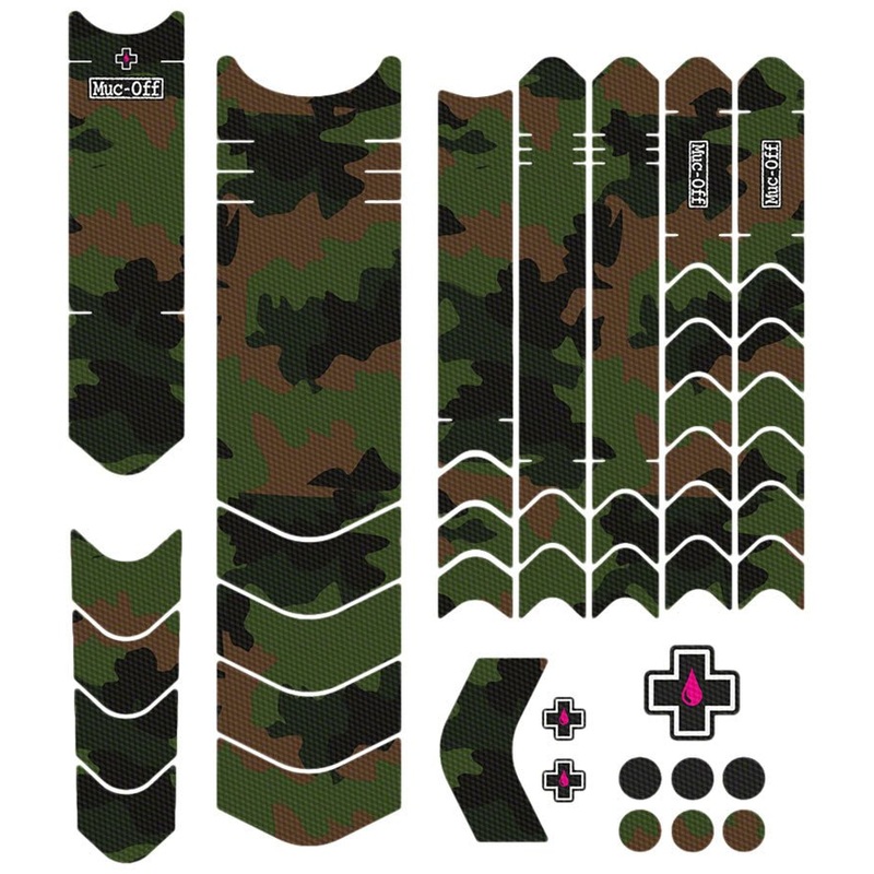 Muc-Off E-MTB Frame Protection Kit – 45-Piece Kit – Camo