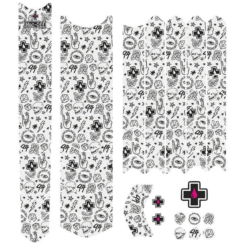 Muc-Off E-MTB Frame Protection Kit – 45-Piece Kit – Punk