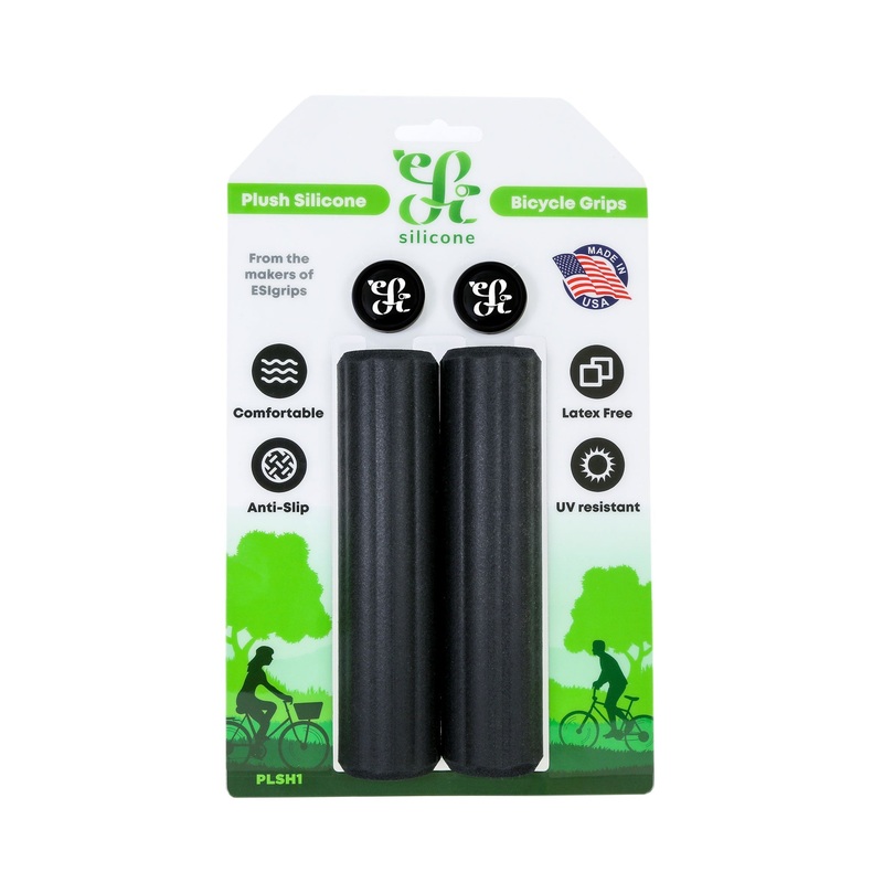 ESI Plush Silicone Grips – Black