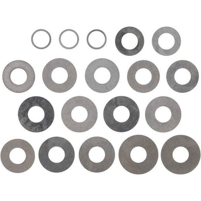 RockShox Rear Shock Shim Assembly Tune Kit – Rebound Tune Configurations – Fits Deluxe Coil B1+