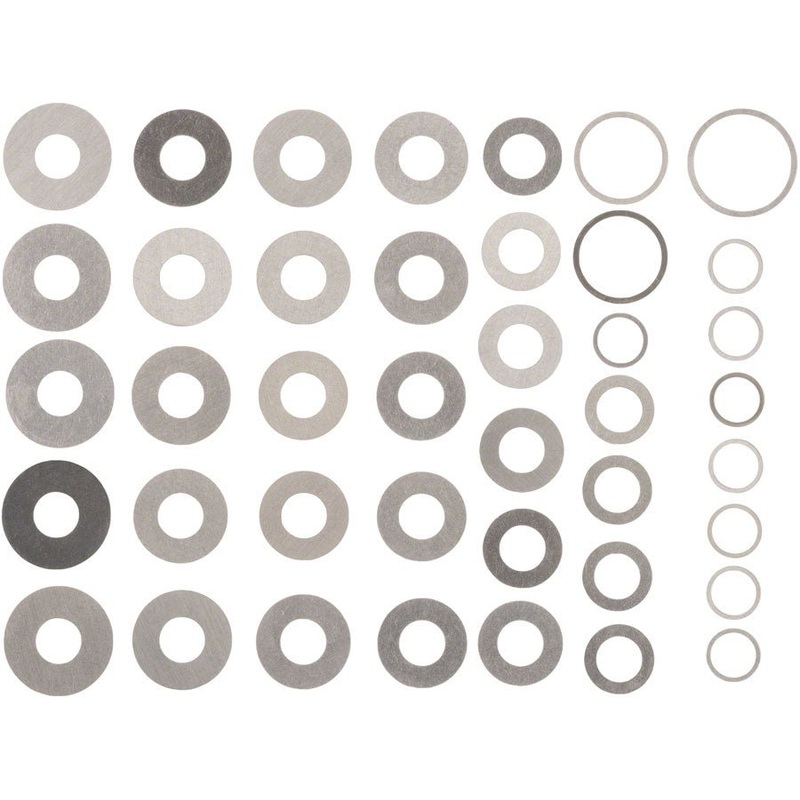 RockShox Rear Shock Shim Assembly Tune Kit – Rebound Tune Configurations – Fits Super Deluxe Air C1+