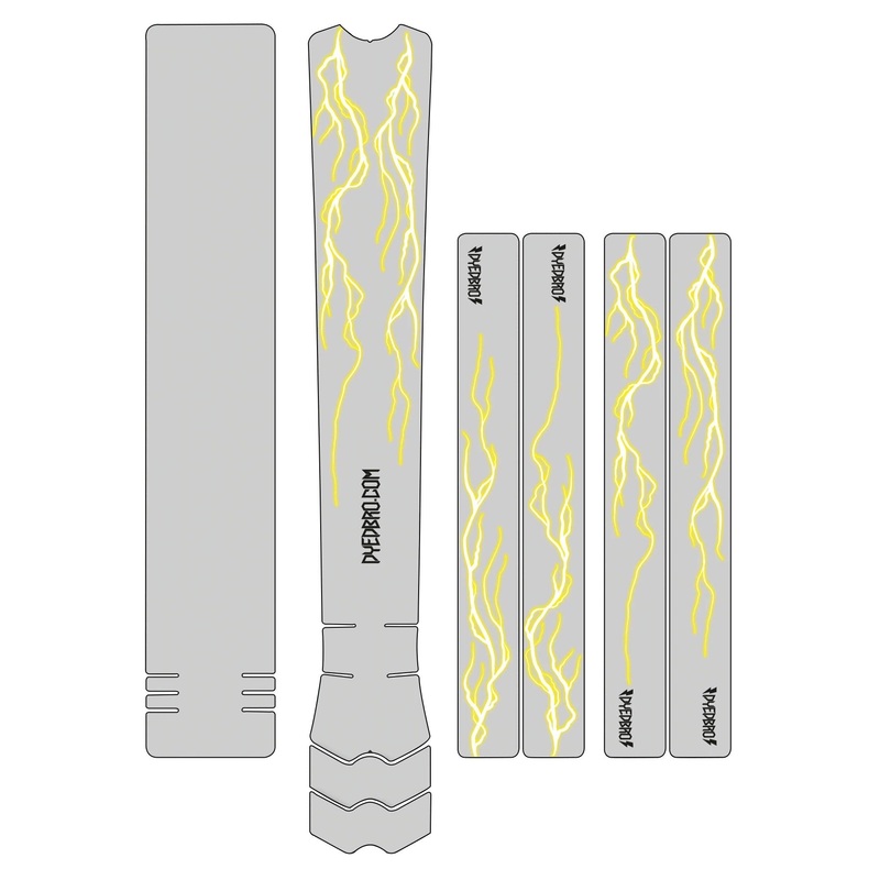DYEDBRO Frame Protection – Lightning Yellow