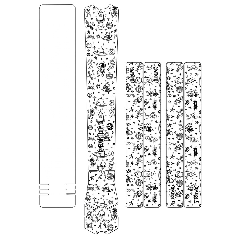 DYEDBRO Frame Protection – Space Trip Black