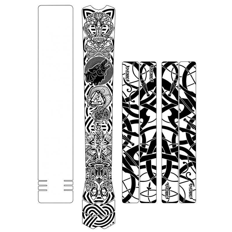 DYEDBRO Frame Protection – Viking Black