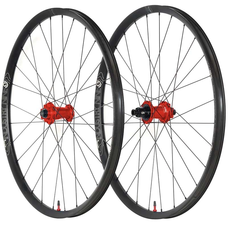 Industry Nine Enduro S Classic – 29″ – Red Hydra Hubs – 15×110 & 12×148 – XD – 28h