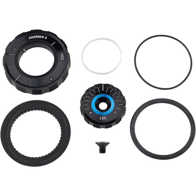RockShox Compression Damper Knob Kit – Crown Adjust – Charger 3 Damper RC2 on ZEB Select+/Ultimate A2+ (2023+)