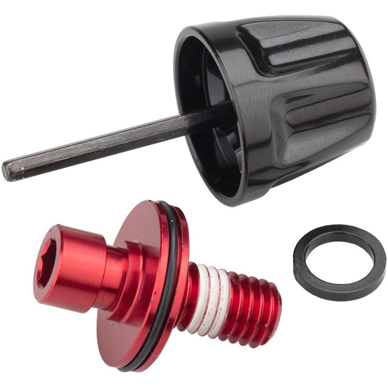 RockShox Motion Control Rebound Damper Knob Kit – Revelation RC A1-A2, Lyrik Select Charger RC C2+, Pike Select B3+, Yari B1, ZEB A2+ ,Pike C1+