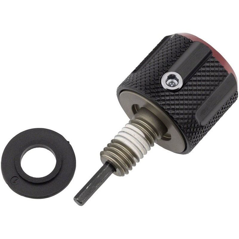 RockShox Rebound Damper Knob Kit – Fits Charger 3 RC2 Damper without Buttercups in Lyrik D1+, Pike C1+, ZEB A1+