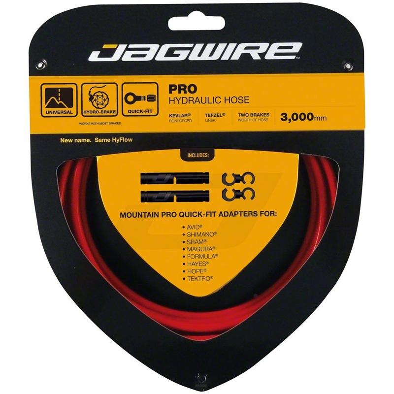 Jagwire Pro Hydraulic Disc Brake Hose Kit – 3000mm – Red