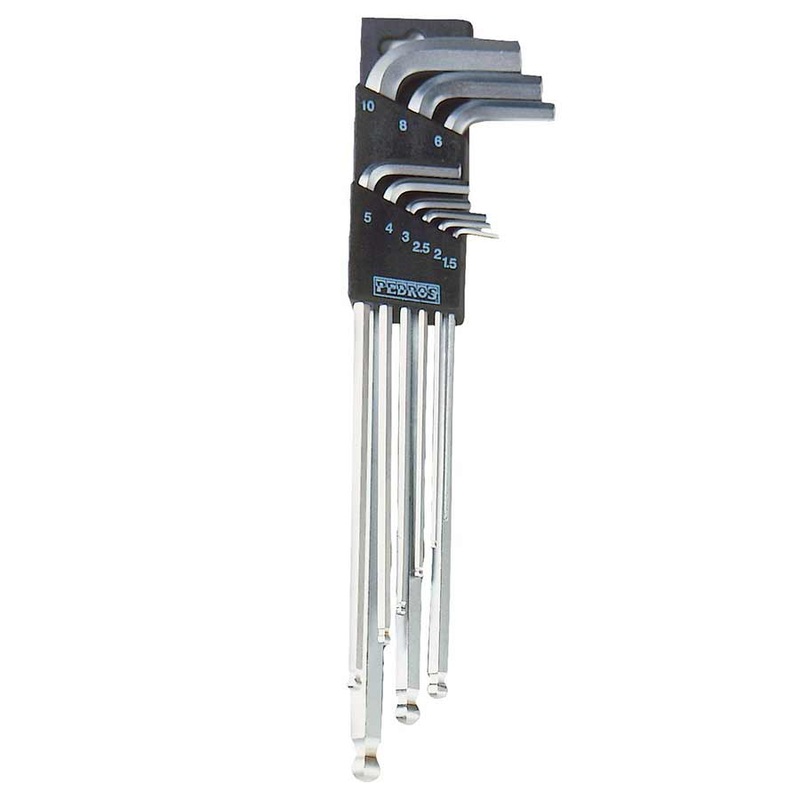 Pedros L-shaped Hex Wrench – Set of 9